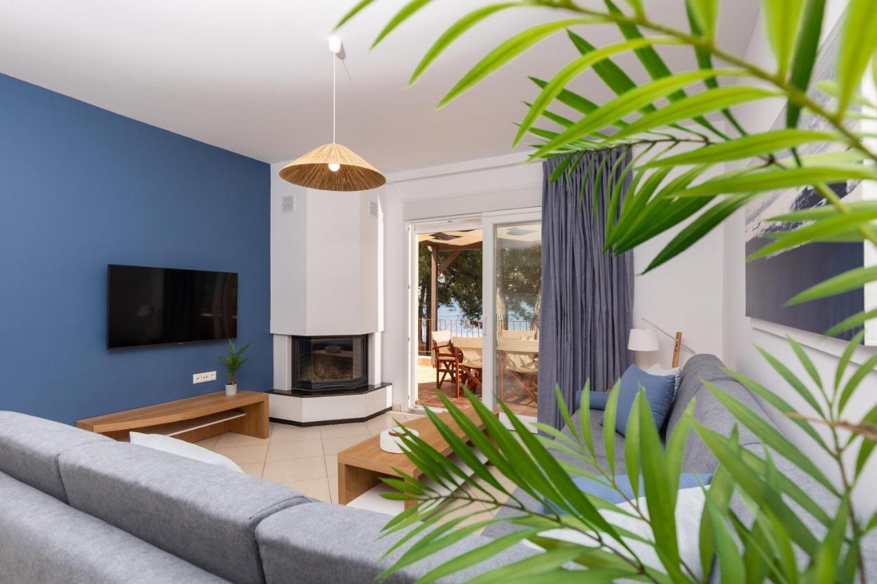 Pinereef Blue Villa Skala Rachoni  Bagian luar foto