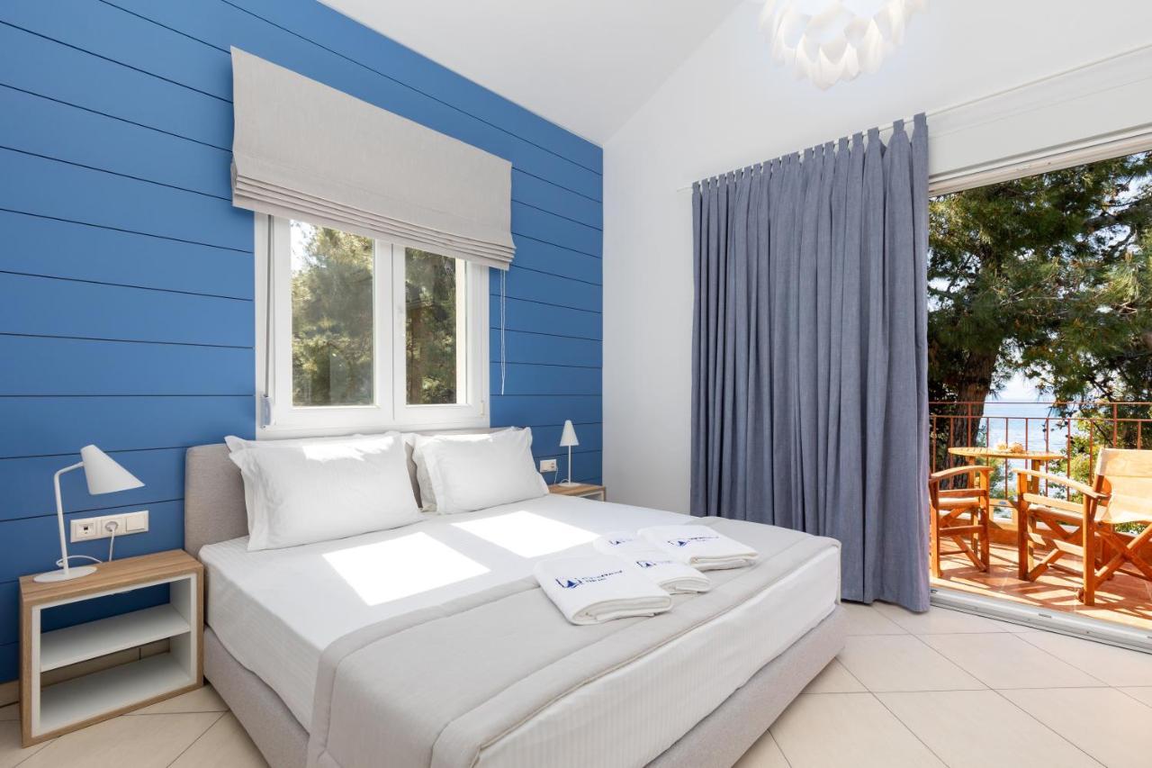 Pinereef Blue Villa Skala Rachoni  Bagian luar foto