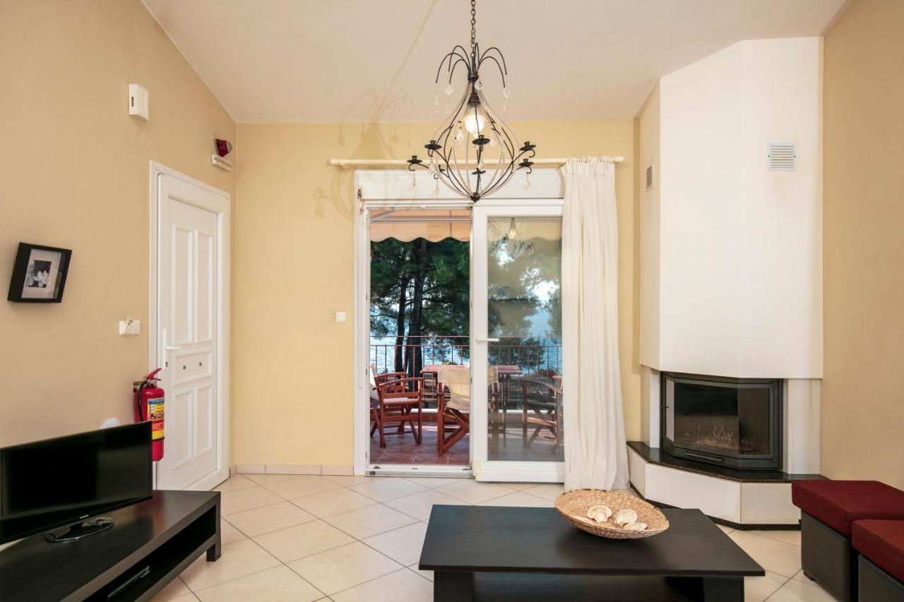 Pinereef Blue Villa Skala Rachoni  Bagian luar foto