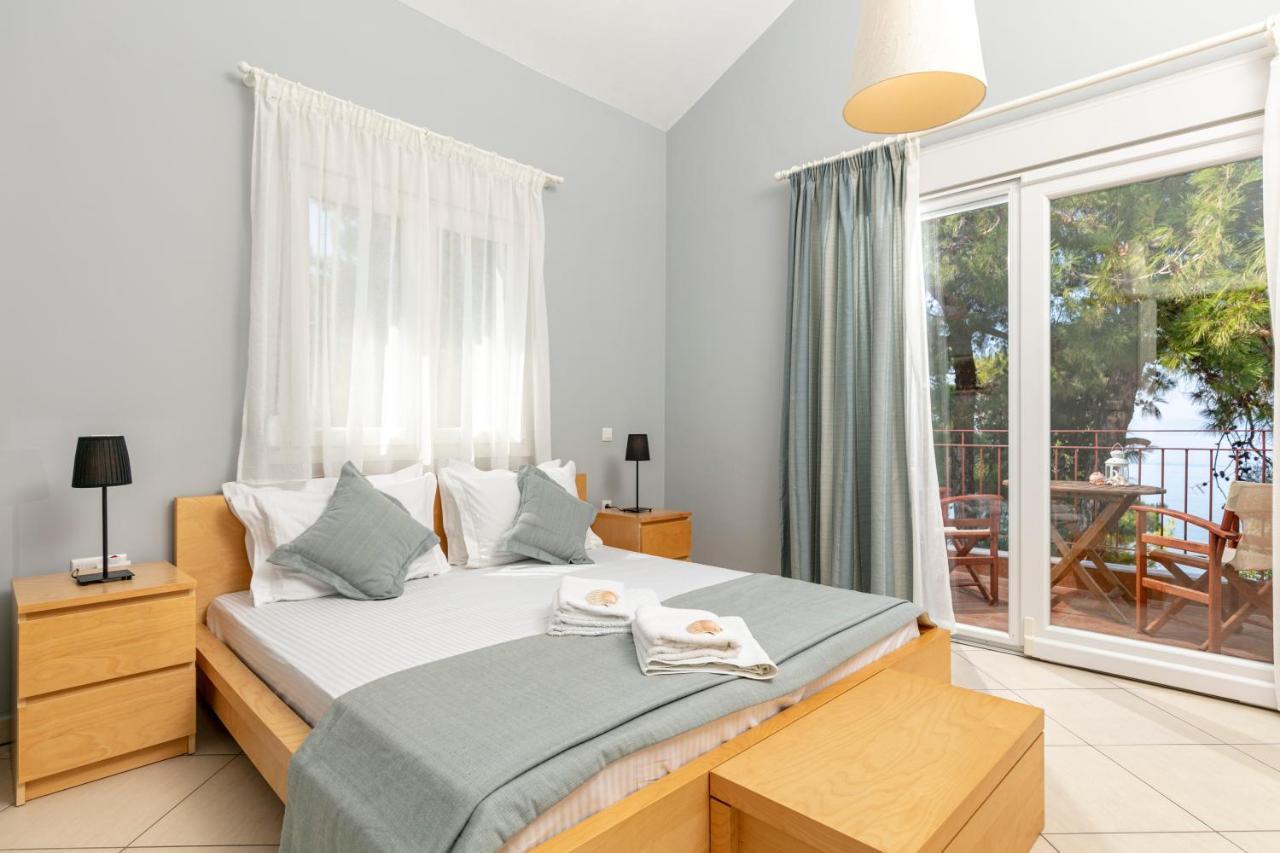 Pinereef Blue Villa Skala Rachoni  Bagian luar foto